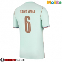 Moške Nogometnih dresov Francija Eduardo Camavinga #6 Gostujoči SP 2026 Kratki rokavi